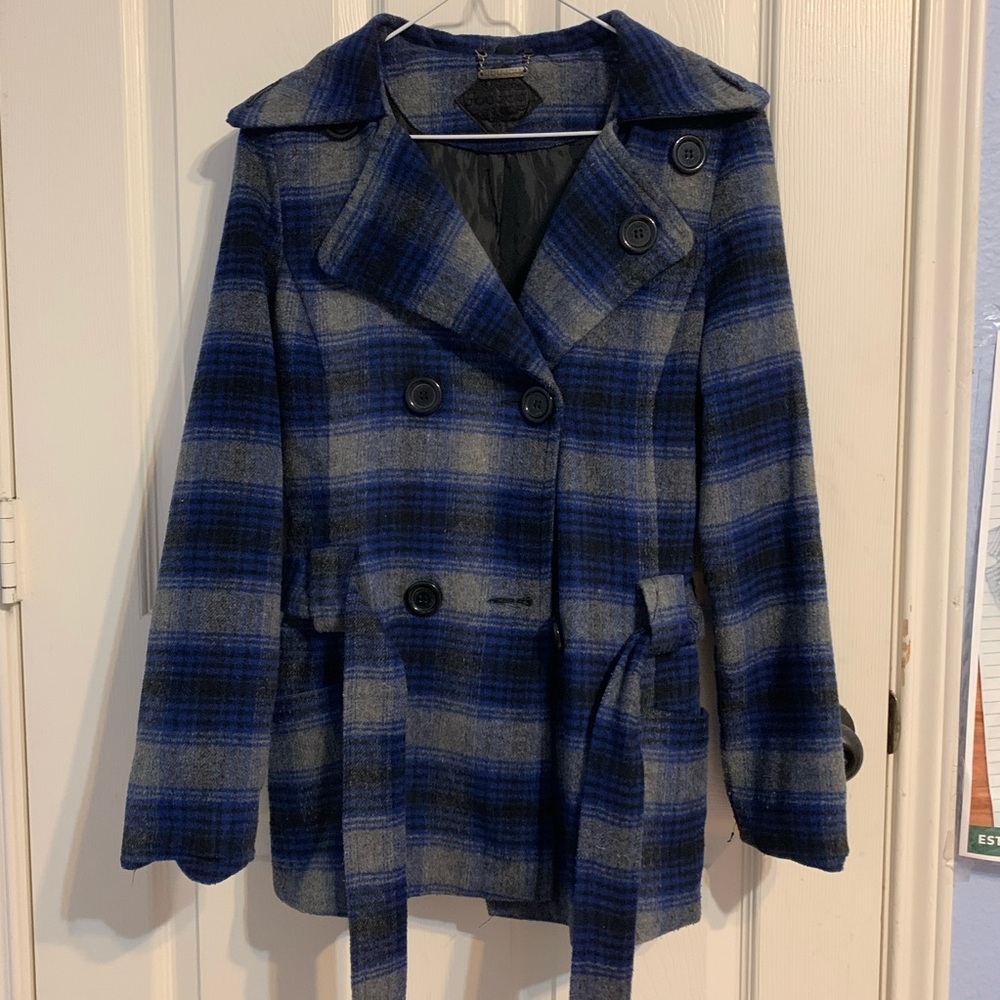 Jou Jou blue peacoat
